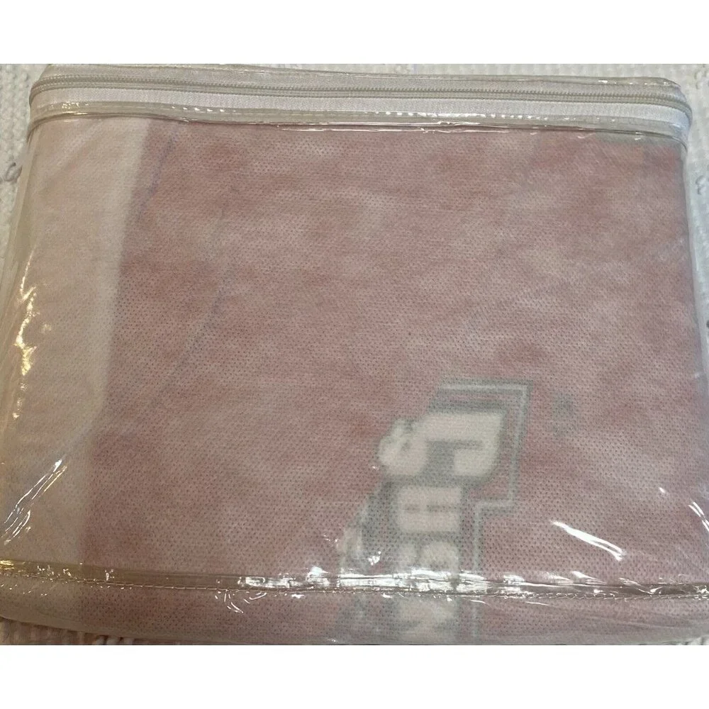 New In Package Arkansas Razorbacks Dust Ruffle Bed Skirt Size Queen Red White